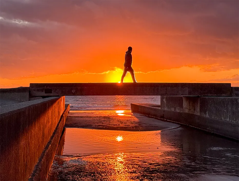朱に染まる帰り道