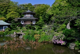 光明寺・鈍色の大聖閣…