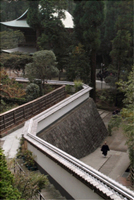 九十九折の塀