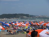 海水浴場（由比ヶ浜）