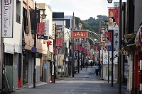 小町通り 朝